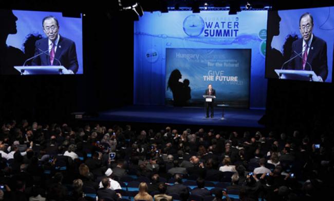 Water holds key to sustainable development: Ban Water holds key to sustainable development: Ban