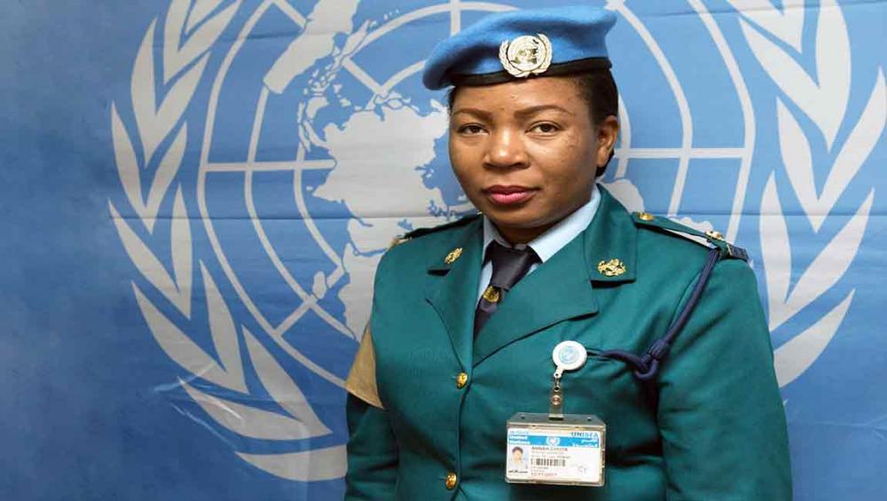 FEATURE: A woman’s strength is unlimited, says award-winning UN peacekeeper FEATURE: A woman’s strength is unlimited, says award-winning UN peacekeeper