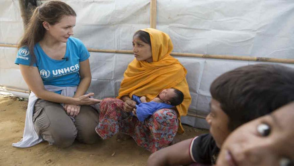 In Bangladesh, UN agency Goodwill Ambassador Kristin Davis urges action for Rohingya refugee children In Bangladesh, UN agency Goodwill Ambassador Kristin Davis urges action for Rohingya refugee children