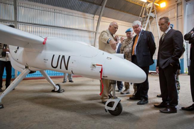 DR Congo: UN launches unmanned surveillance aircraft 