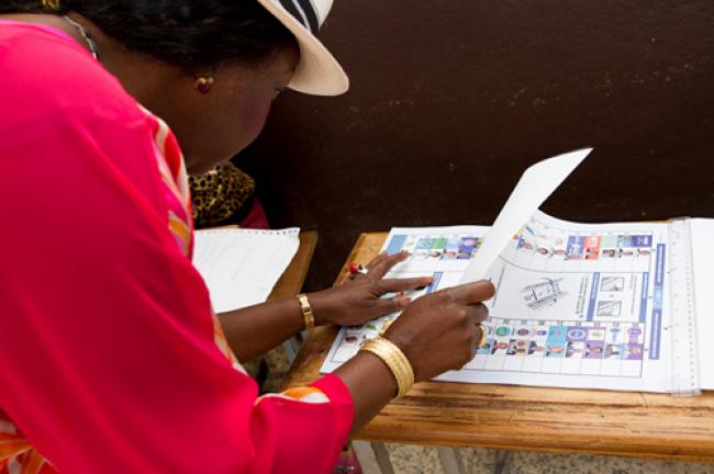 Ban notes peaceful elections in Madagascar