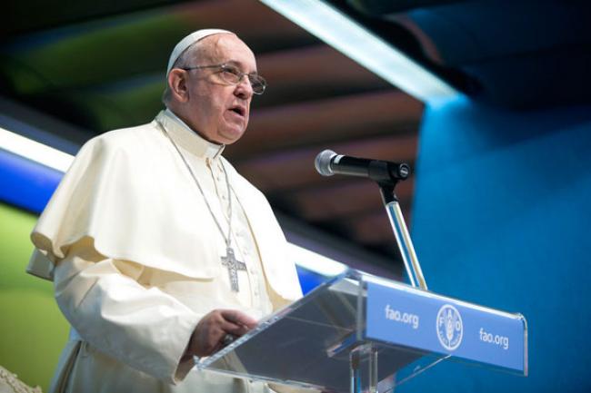 Pope Francis urges concrete action in global nutrition challenge at UN conference in Rome