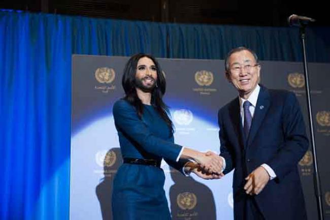UN chief hails Eurovision winner Conchita Wurst’s ‘powerful message’