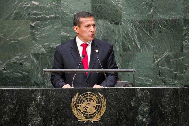 Peru’s President says development must align with core UN Charter principles