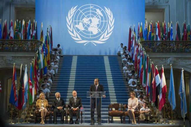 In San Francisco, Ban celebrates 70th anniversary of UN Charter – ‘compass’ to a better world