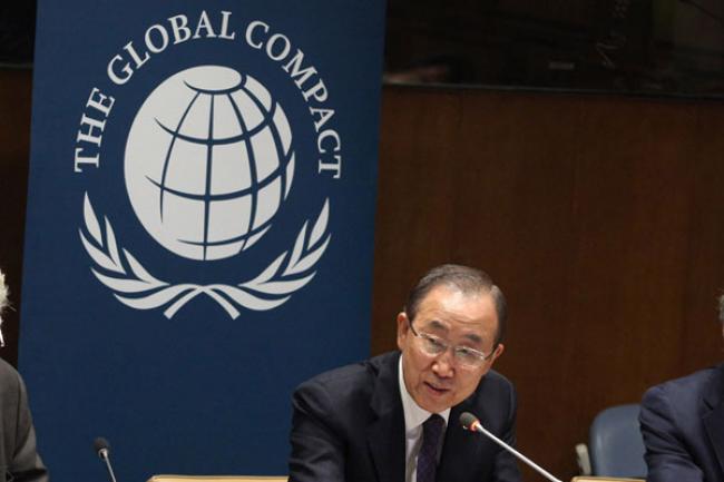 Ban calls on Global Compact to help end poverty, transform lives, protect planet