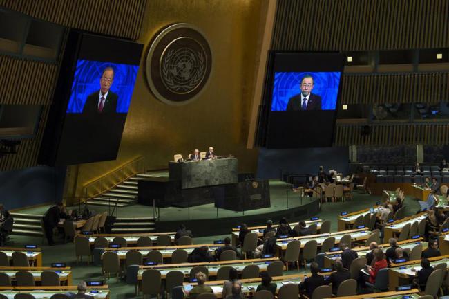UN has ‘duty to speak out’ against anti-Semitism, Ban tells General Assembly