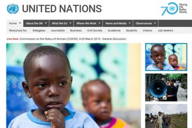 On trend in its 70th anniversary year, UN launches new ‘modern, mobile-friendly’ homepage