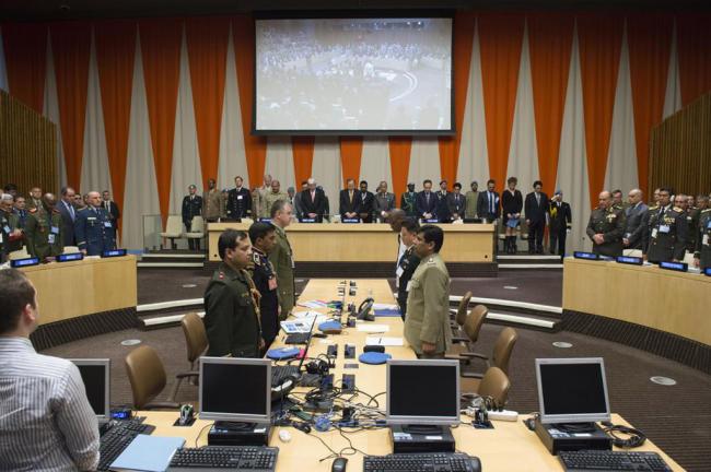 Ban calls on defence chiefs for unity on UN peacekeeping Ban calls on defence chiefs for unity on UN peacekeeping
