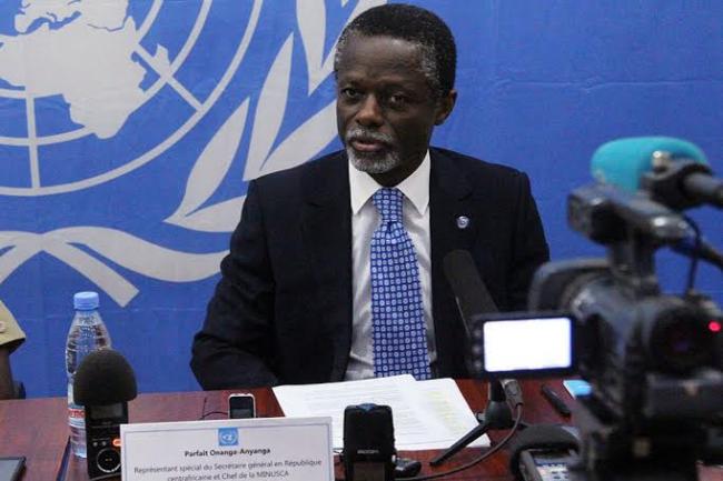 UN envoy in Central African Republic meets with presidential candidates 