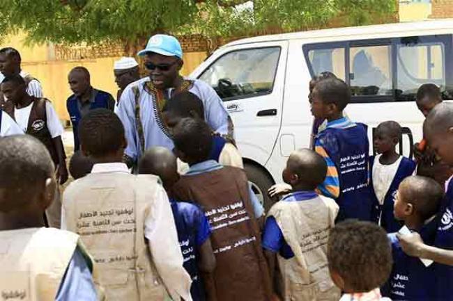 New York, May 11 (Just Earth News/IBNS): The African Union-United Nations Mission in Darfur (UNAMID) has launched a campaign in west Darfur, Sudan, to raise awareness on the need to end the recruitment and use of child soldiers by armed forces and groups 