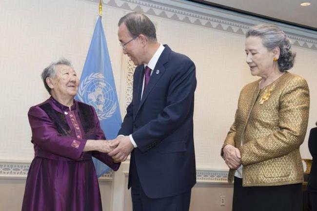 Voices of survivors must be heard, UN chief says after meeting ‘comfort women’ victim