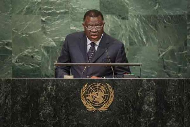 At UN, Namibian President vows to ‘spare no effort’ to lift nation’s people out of poverty