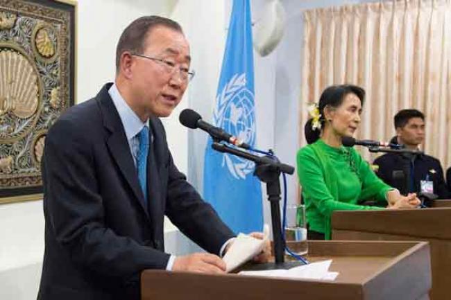 In Myanmar, UN chief spotlights country’s challenging path towards multi-ethnic democracy