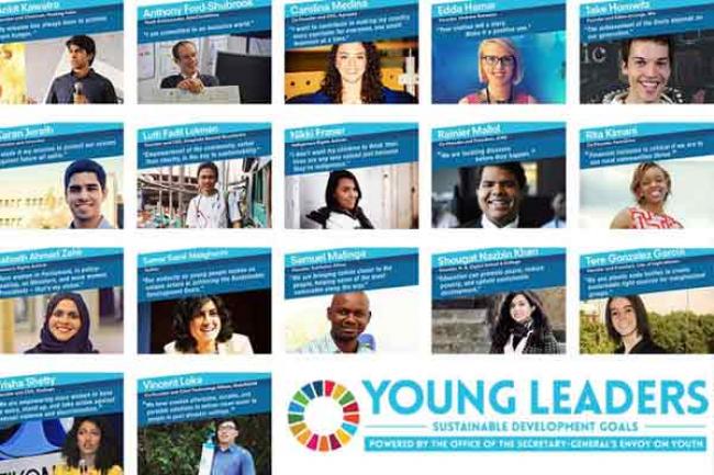 UN announces inaugural class of 17 youth leaders to support Global Goals