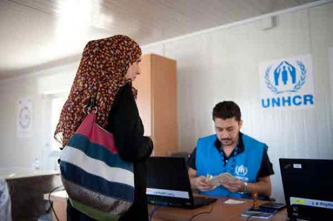 UN refugee agency aims to double funds for cash-based assistance to refugees by 2020