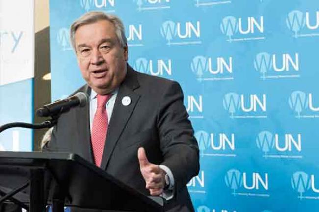 UN chief Guterres engages in 