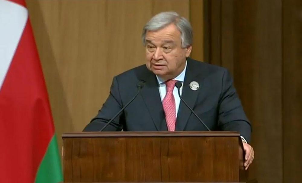 In Jordan, UN chief calls for 