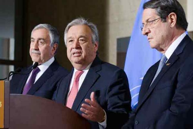 'Cyprus can be symbol of hope' the world badly needs, says UN chief Guterres as conference opens