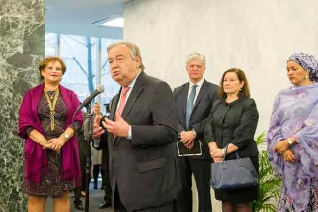Secretary-General António Guterres cites multilateralism, teamwork as critical to achieving UN goals