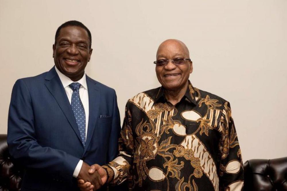 Zimbabwe: Emmerson Mnangagwa appears before supporters, says will create jobs Zimbabwe: Emmerson Mnangagwa appears before supporters, says will create jobs