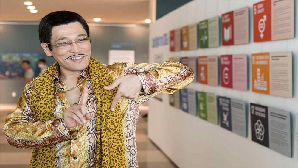Japanese YouTube star Piko Taro makes first UN appearance, promotes Global Goals