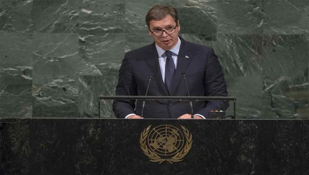 At UN, Serbian President discusses future of peaceful, prosperous Western Balkans region