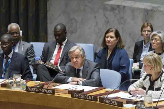 At Security Council, UN chief Guterres makes case for new efforts to build and sustain peace