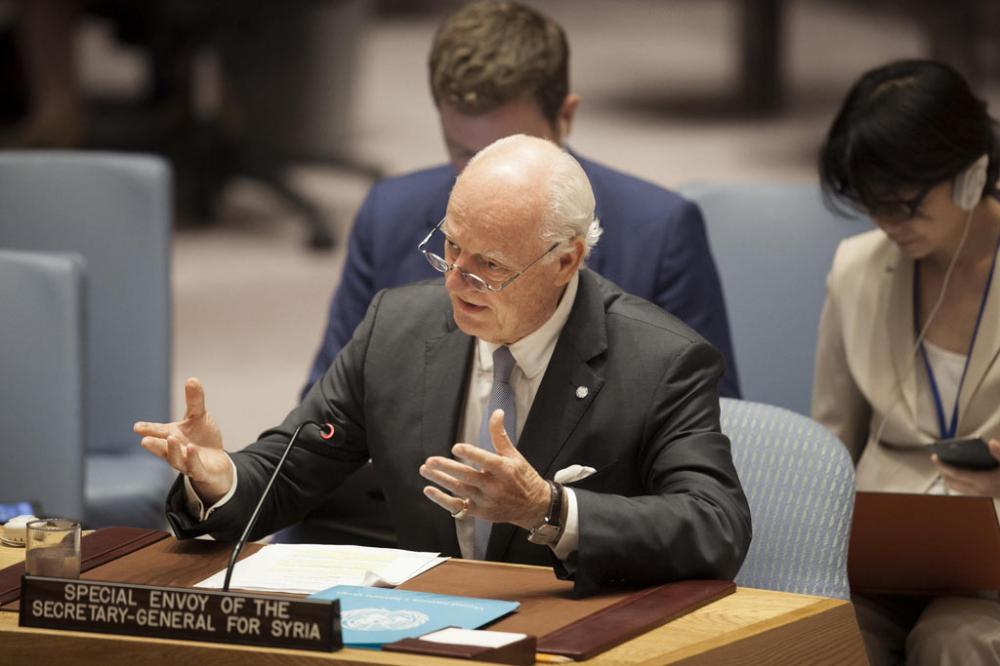 Syrian parties should join next round of Geneva talks ‘without preconditions’ – UN envoy