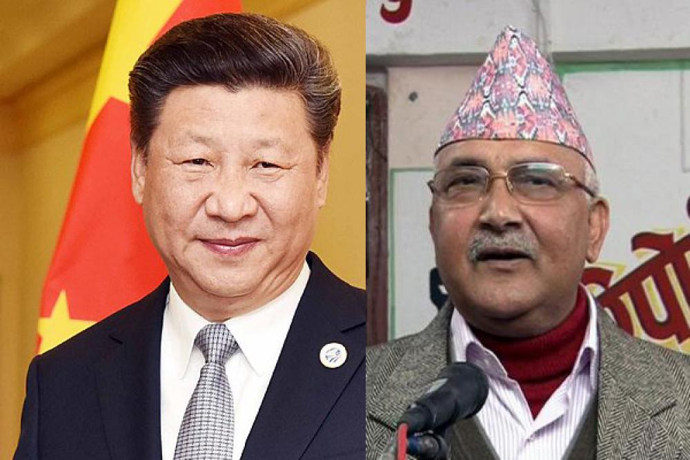 Nepal PM KP Oli meets Chinese President Xi in Beijing 