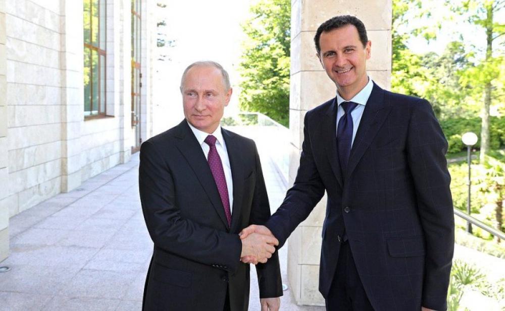 Putin, Assad meet in Sochi, discuss prevention of terrorism, bilateral ties