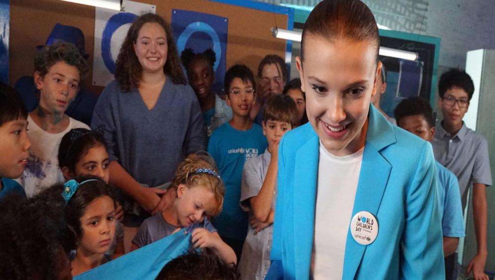 World Children’s Day: Millie Bobby Brown to #GoBlue as new UNICEF Goodwill Ambassador