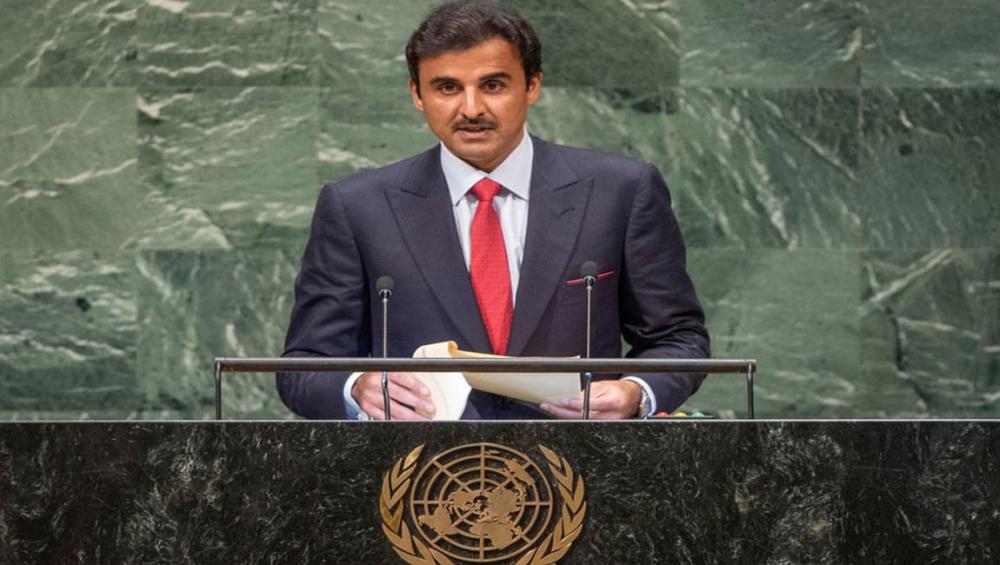 Pursue comprehensive, just solutions instead of managing crises, Qatari Amir tells world leaders at UN Assembly