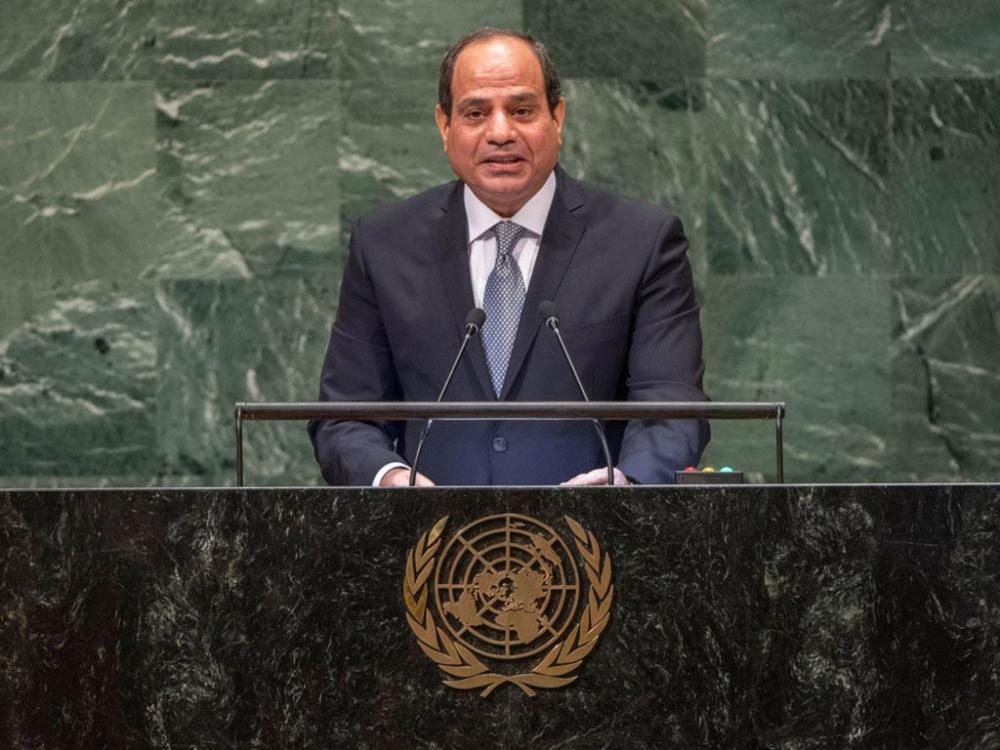 Developing countries ‘losing out’ in a world not governed by laws, Egyptian President says at UN Assembly