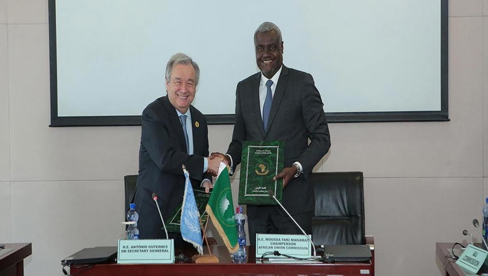 UN chief commends African Union on adoption of institutional reforms