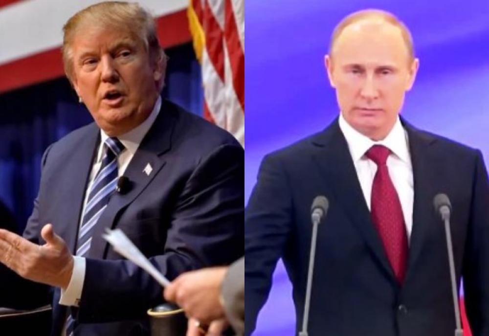 US President Donald Trump congratulates Vladimir Putin on winning presidential poll