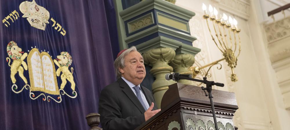 German synagogue shooting ‘another tragic demonstration of anti-Semitism’: UN chief