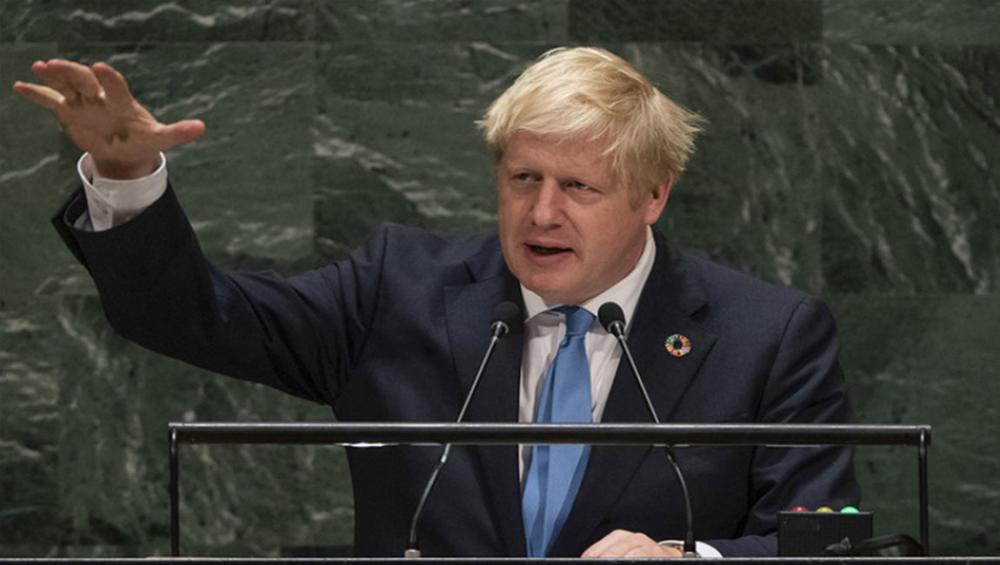 UK’s Johnson warns of dystopian digital future, calls on UN to set global standards for emerging technologies