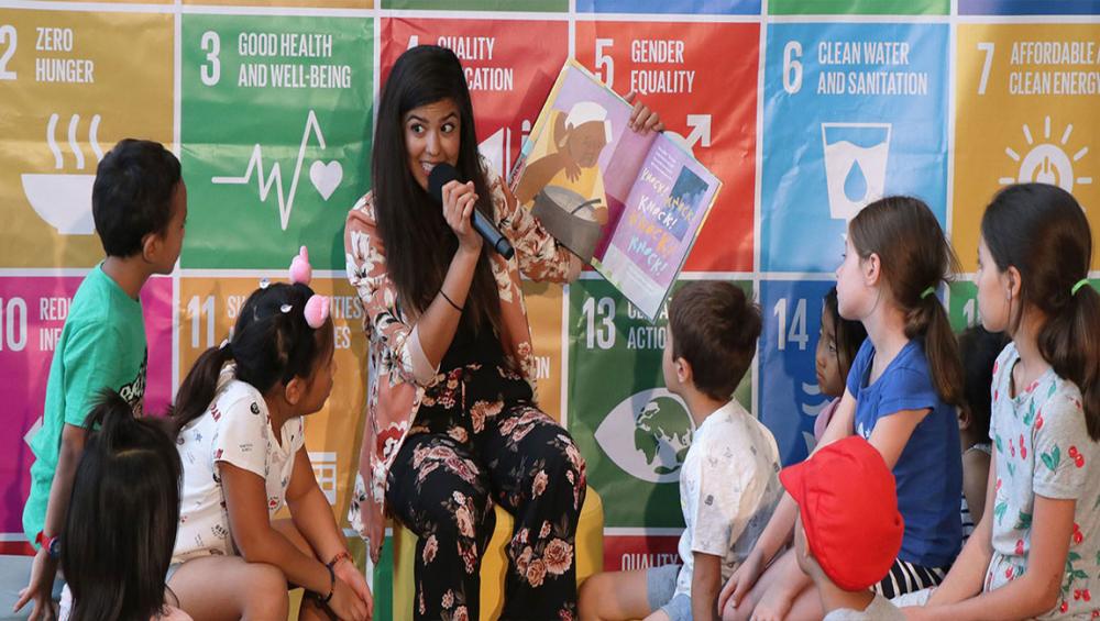 New UN book club helps children deal with global issues