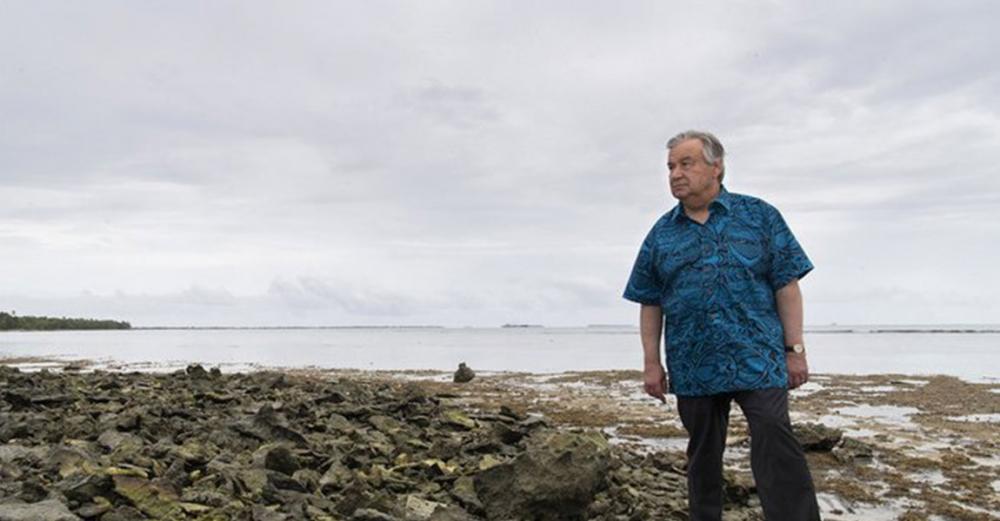 Guterres vows support for island States in twin fight against COVID-19, climate crisis