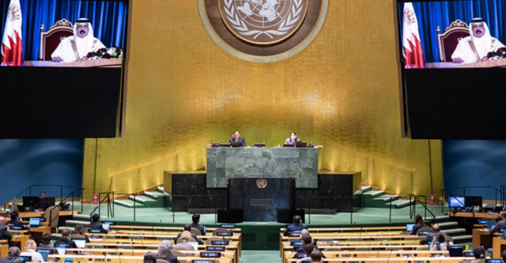 At UN Assembly, King Hamad affirms Bahrain’s commitment for a just peace in Middle East