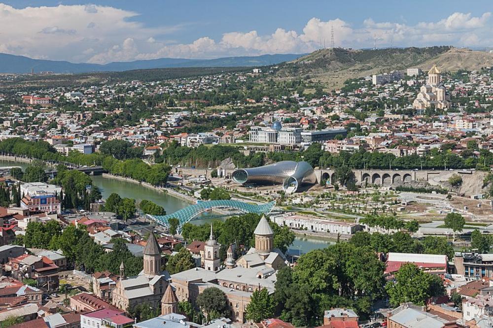 Georgian police detain 8 protesters in front of Parliament building in Tbilisi