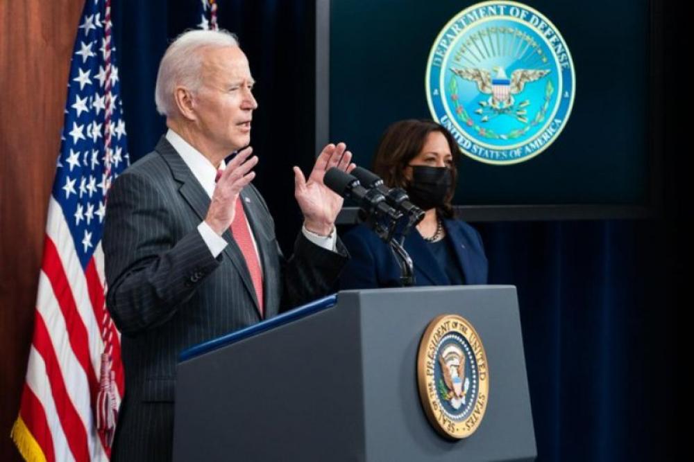 Joe Biden says China will 
