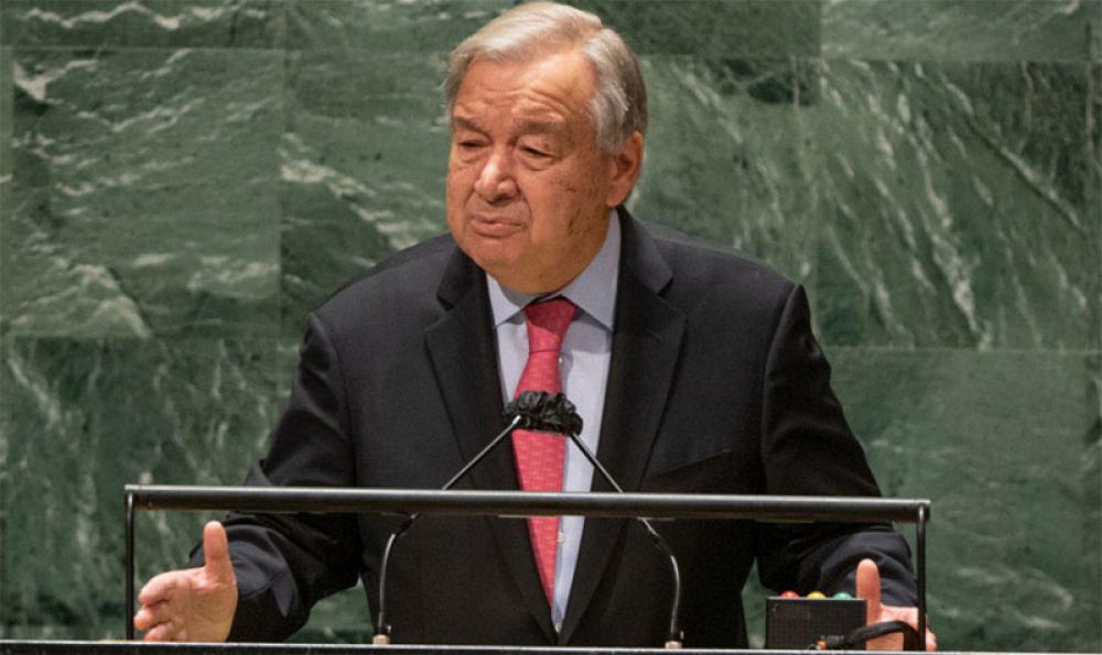 Restore trust and inspire hope, UN chief says in message to UNGA76