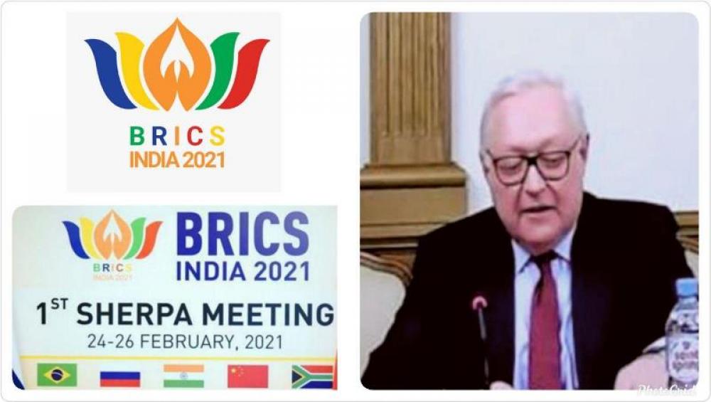 Russia bats for implementation of counter-terrorism strategy during BRICS Sherpas, Sous-Sherpas