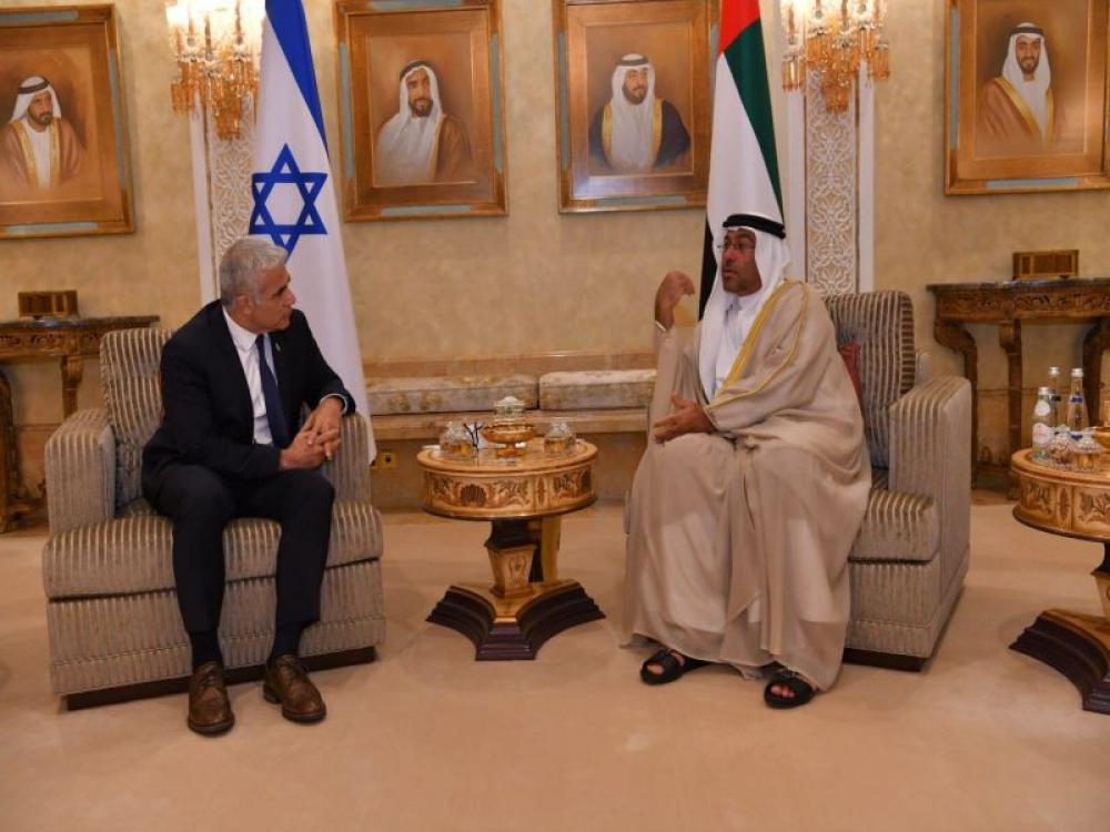 Israeli Foreign Minister Yair Lapid inaugurates embassy in Abu Dhabi; lauds ex-PM Netanyahu