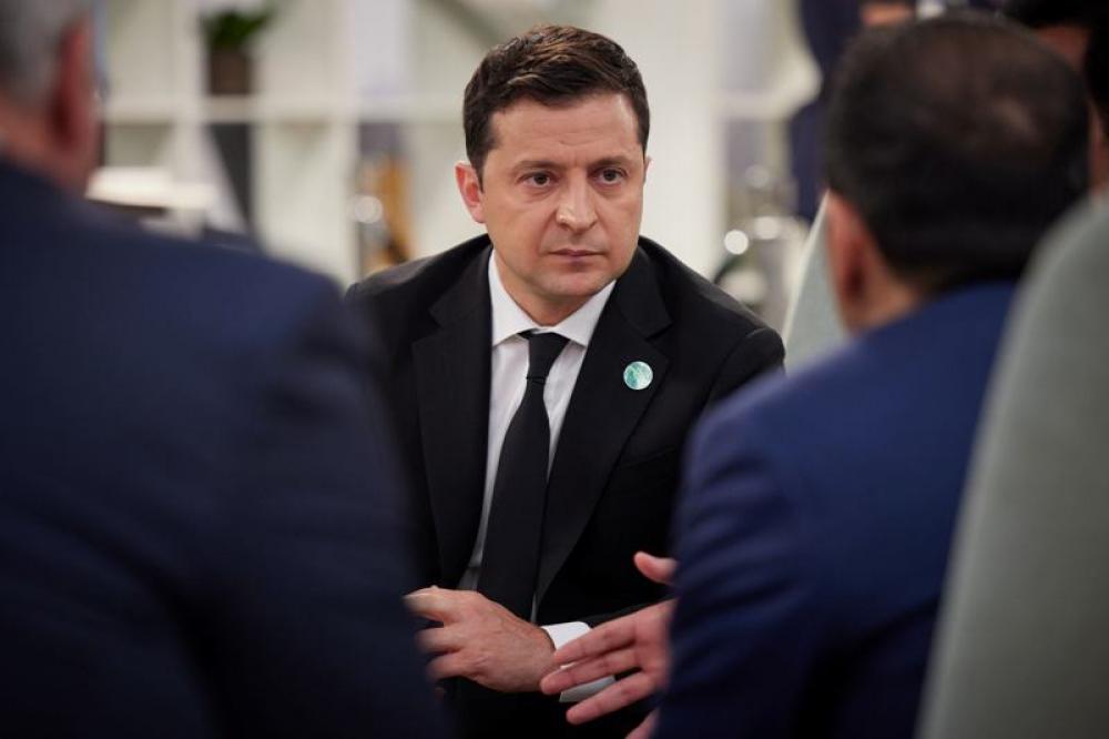 File image of Ukrainian President Volodymyr Zelensky by President.gov.ua via Wikimedia Commons