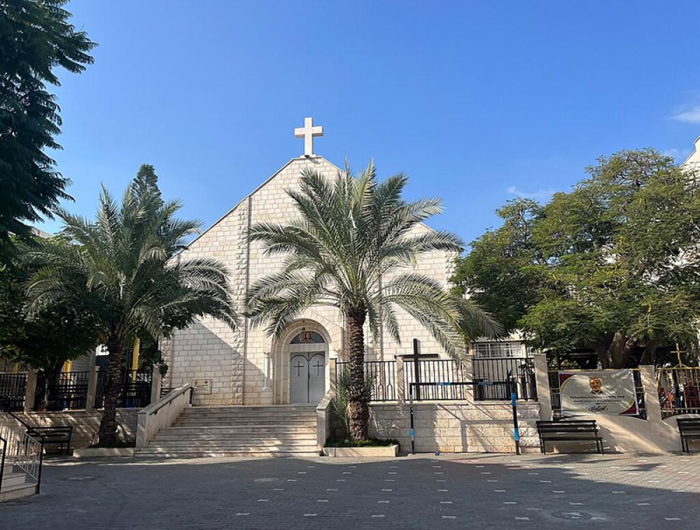 Israel PM's office 'regrets' attack on Gaza church