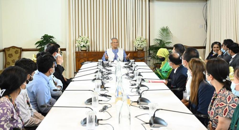 Yunus appreciates Bangladesh's trade deal with US, refers Trump administration imposing 25 percent tariff on India Yunus appreciates Bangladesh's trade deal with US, refers Trump administration imposing 25 percent tariff on India