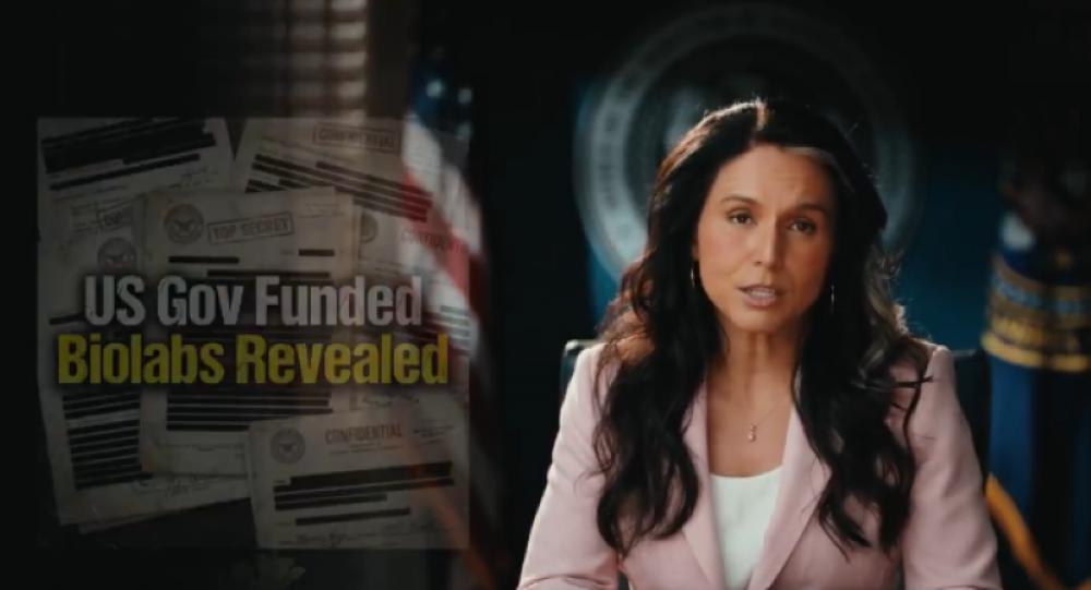 Tulsi Gabbard releases declassified intelligence claiming US funded more than 120 biolabs across 30 countries